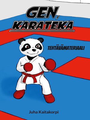 cover image of Gen, karateka--Tehtävämateriaali